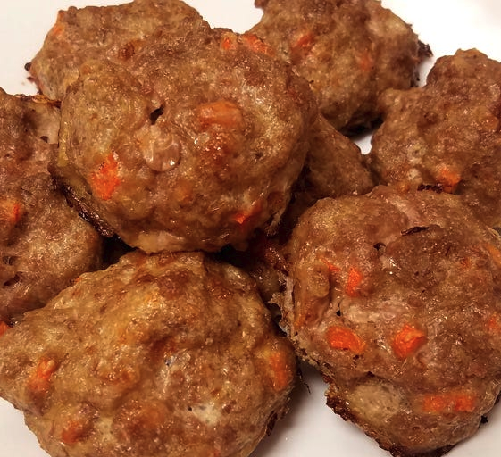 Beef and Vege Balls dog treat