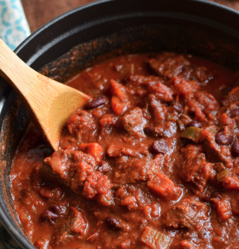 Ground Beef, Kidney Beans and Butternut