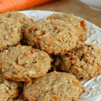 Peanut Butter, Carrot, and Wheat Germ Biscuits home made dog food recipe