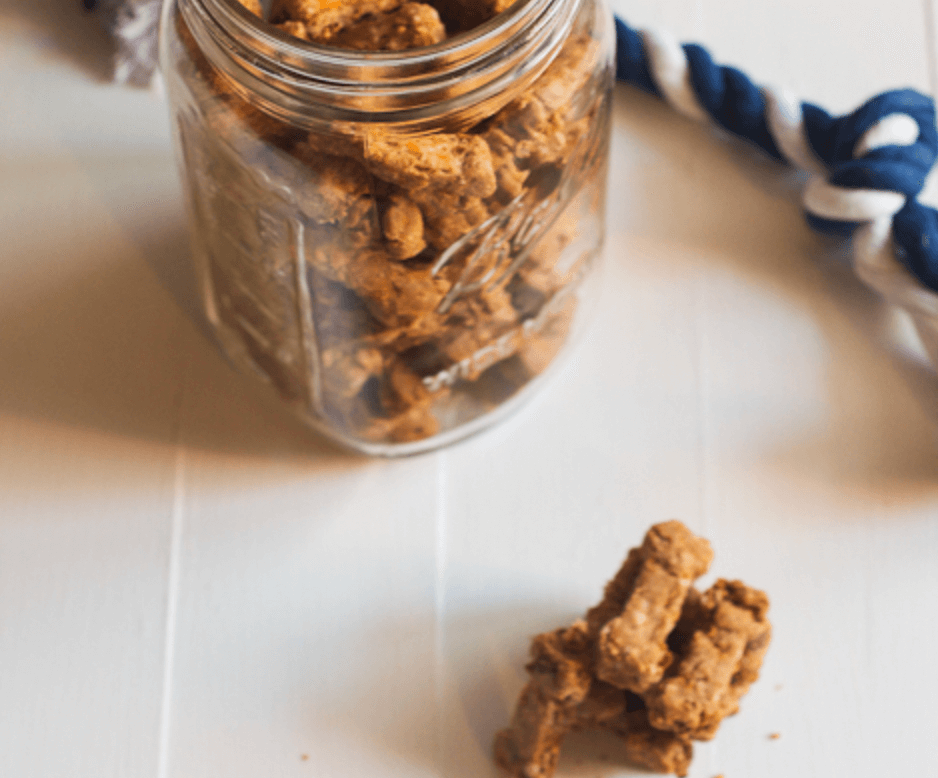 Birthday Bacon Dog Cookie Crumbles - Home Made Dog Food Recipe