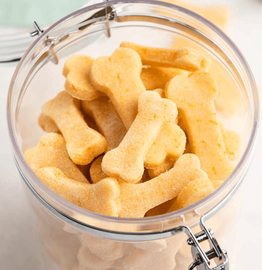 Date, and Cream Cheese Dog Biscuits