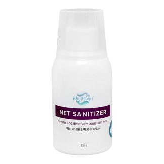 Blue Planet Net Sanitizer – Cleans & Disinfects Aquarium Nets to Prevent Disease Spread – Safe for Freshwater & Marine Tanks – 125mL