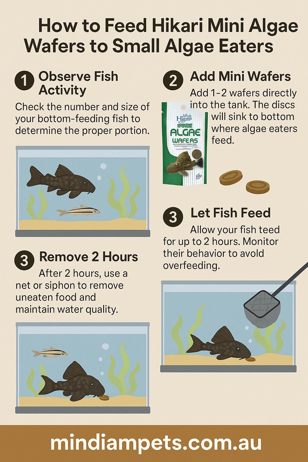  How to Feed Hikari Mini Algae Wafers to Small Algae Eaters – Step-by-Step Guide
