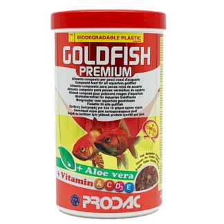Prodac Premium Goldfish Flakes – Nutritious Daily Food for All Goldfish Types – Promotes Healthy Growth & Colour – Buy Online at Mindiampets.com.au
