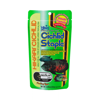 Hikari Cichlid Staple – Daily Growth Pellets for Cichlids & Large Tropical Fish – Baby to Large Sizes – Natural Ingredients – Mindiampets.com.au