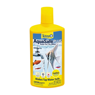 Tetra AquaSafe PLUS – Tap Water Conditioner for Fresh & Marine Aquariums – Removes Chlorine & Protects Fish – Shop at Mindiampets.com.au