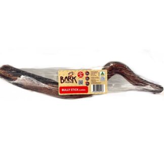 Bark & Beyond Bully Sticks are 100% natural beef chews that promote dental health, entertain your dog, and contain no preservatives or additives.