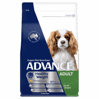 Advance – Adult Dog – Small Breed – Healthy Weight | 2.5kg | Weight Management & Coat Health | Australian Made | No Wheat or Soy