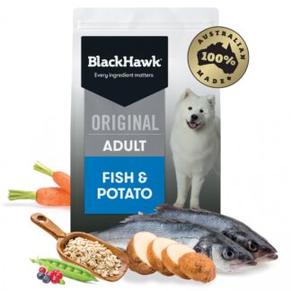 Black Hawk – Fish & Potato – Adult Dog Food – 20kg