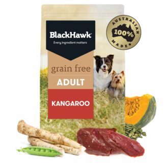Grain Free Kangaroo Dog Food | Black Hawk 100% Australian