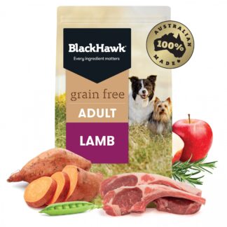 Grain Free Lamb Dog Food | Black Hawk Adult Formula AU