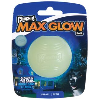 Chuckit! – Max Glow Ball | Durable Glow-in-the-Dark Dog Fetch Toy