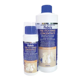 Fido’s – Fre-Itch Rinse Concentrate | Flea & Tick Control Leave-In Wash