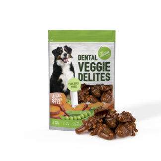 It’s Treat Time – Dental Veggie Delights – Crocodile Small | Mindiampets Australia