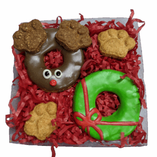 Huds and Toke – Reindeer Christmas Cookie Gift Box – 4 Piece | Mindiampets Australia