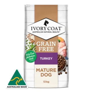 Ivory Coat – Mature Dog – GRAIN FREE – Turkey | Mindiampets Australia