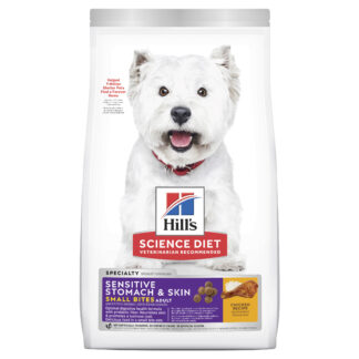 Hill’s – Science Diet – Adult Dog – Sensitive Stomach & Skin – Small Bites | Mindiampets Australia