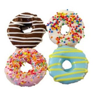 Huds and Toke – Little Doggy Donuts – Box of 40 | Mindiampets Australia