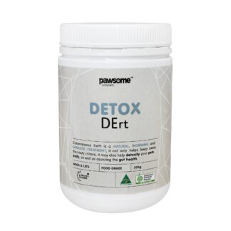 Pawsome Organic – Detox DErt | Natural Worming & Gut Health Supplement | Mindiampets Australia