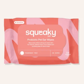 Squeaky – Probiotic Pet Ear Wipes | Natural Ear Cleaning for Dogs | Mindiampets Australia
