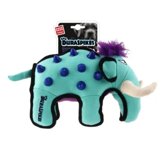 GiGwi – Duraspikes – Elephant | Ultra-Durable Canvas Dog Toy 24 × 13 × 20 cm