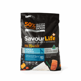 SavourLife – Adult Dog Large Breed – Grain Free – Australian Ocean Fish & Salmon | Mindiampets Australia
