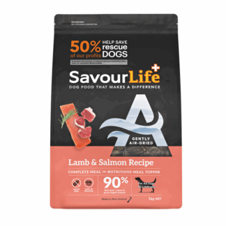 SavourLife – Adult Dog – Air Dried Lamb & Salmon Recipe | Mindiampets Australia