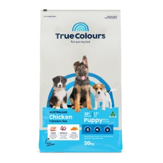Australian made puppy food supporting healthy growth