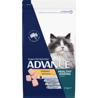 senior cat food for joint brain and dental support