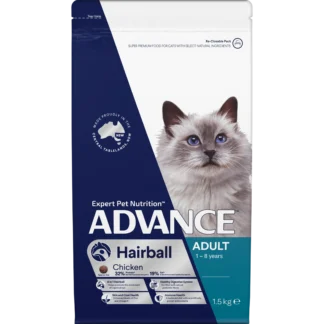 Australian made cat food for hairball management
