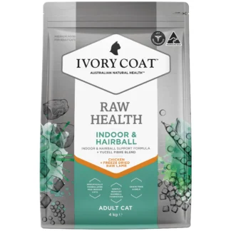 Ivory Coat fibre blend hairball control