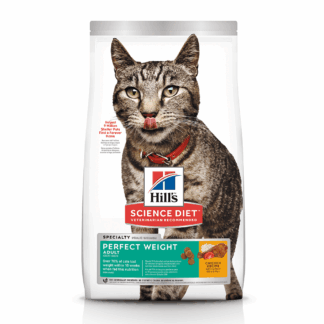 Hill’s Science Diet adult cat perfect weight chicken