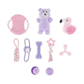 10 Pack Pet Toy Girl Puppy - Purchase from an Australian pet store near you